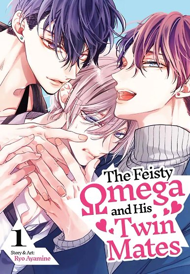 The Feisty omega and his twin mates